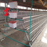 Conception de poulailler ferme avicole avec cage de poulet de couche au Nigeria Philippines