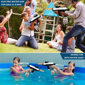 Pistolet à eau électrique CPS, double mode, réservoir <span class=keywords><strong>d</strong></span>'eau extra large de 800 cc, pistolets à eau pour enfants, jouet <span class=keywords><strong>d</strong></span>'été, <span class=keywords><strong>jeu</strong></span> de tir à l'eau pour adultes - Product Image 6