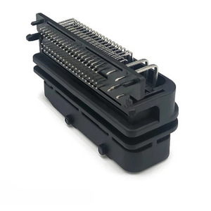 Conector ECU Automotriz de 81 Posiciones, Unidad de Control Electrónico PCB 9-368290-1, Terminal Macho y Hembra, Plástico Negro - Product Image 1