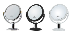 Gương Trang Điểm Phóng Đại Hai Mặt Bạc Mạ Crôm Xoay 360 - Product Image 3