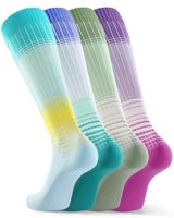 Nouvelles couleurs arrivées - Chaussettes de compression pour la circulation - Meilleur soutien pour les longues périodes debout - Infirmières, médecins, course à pied, athlétisme - Pour femmes et hommes