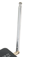 Antena de látigo de alta ganancia de fábrica OEM, antena telescópica de radio AM FM, conector BNC S-M-a