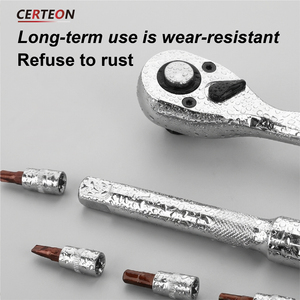 Kit d outils avec libération rapide rallonge et douilles universelles pour clé à cliquet ensemble - Product Image 3