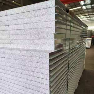 عزل سقف معدني عالي الجودة بتقنية PIR للجدران الخارجية الصناعية وبناء الغرف الباردة وبيوت مسبقة الصنع صديقة للبيئة - Product Image 2