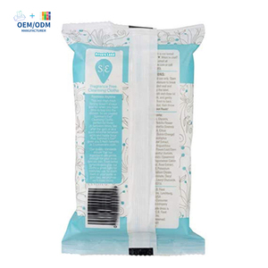 OEM/ODM Hygiène de la santé des femmes Lingettes intimes féminines PH Balance Sans parfum Nettoyant de la vulve Aloe Vera Non irritant - Product Image 2