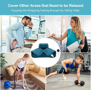 Meilleure qualité électrique chauffé cervical cou civière oreiller application domestique épaule relaxant masseur graphène coussin chauffant - Product Image 5