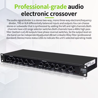 234XS 234XL Diviseur de fréquence audio stéréo/mono 2/3/4 voies avec contrôle de canal indépendant et réduction du bruit pour scène et KTV