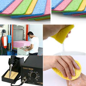 Vente en gros de pâte de bois compressée biodégradable éponge de lavage du visage absorbant lingette <span class=keywords><strong>magique</strong></span> pour le <span class=keywords><strong>maquillage</strong></span> enlever le nettoyage - Product Image 5