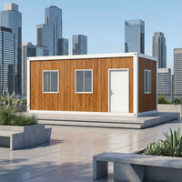 Maison Modulaire Préfabriquée Haute Efficacité en Acier Démontable avec Chambre et Atelier pour Usage Résidentiel