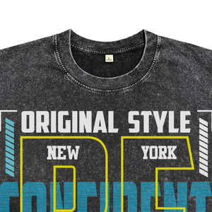 T-shirts personnalisés à manches courtes pour hommes, respirants, en coton de qualité supérieure, style original imprimé, col rond, décontractés, coupe oversize - Product Image 3