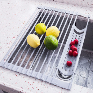 Sopra il lavello scolapiatti scolapiatti da <span class=keywords><strong>cucina</strong></span> scolapiatti arrotolabile per utensili - Product Image 1