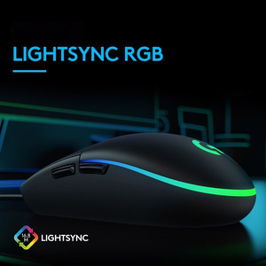 G102 Black Wired Lightsync Rgb Gaming <b>Mouse</b> 8000dpi Lightweight Design G102 Lightsync Glowing Gaming <b>Mouse</b> - Product Image 3