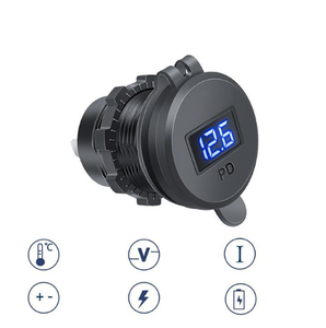 อินเทอร์เฟซที่ชาร์จสามพอร์ต PD พร้อมแรงดันไฟฟ้าพร้อมสวิตช์ของจิปาถะในครัวเรือน - Product Image 3