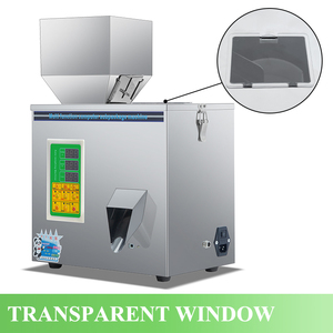 Machine de remplissage de <span class=keywords><strong>poudre</strong></span> de sachet semi-automatique Machine de remplissage de <span class=keywords><strong>poudre</strong></span> de produit chimique sec Machine de remplissage et d'emballage de boîtes à épices - Product Image 3