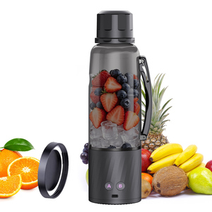 Licuadora Portátil Multifuncional Smoothie Maker con Motor de 370W, Exprimidor Eléctrico para Picnic al Aire Libre, Viajes y Vida Saludable - Product Image 1