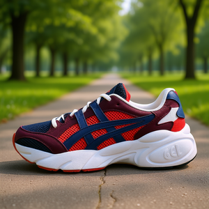 รองเท้าวิ่ง Asics Gel-Bnd สำหรับผู้ชาย หน้าผ้าตาข่าย พื้นรองเท้ายาง พื้นรองเท้าเจล รุ่นสปริง 1021A145004 - Product Image 3