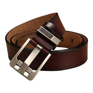 Cinto Masculino de Fivela em Couro Bovino Genuíno, Largura de 3,8 CM, Cores Preto e Marrom - Product Image 5