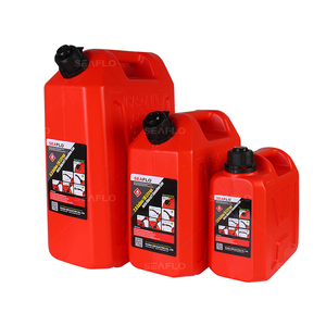 SEA FLO Réservoir de stockage de carburant diesel et <span class=keywords><strong>essence</strong></span> en plastique 5L 10L 20L Rouge Vert Jaune, Bidon jerrycan pour <span class=keywords><strong>bateau</strong></span> et camping-car - Product Image 1