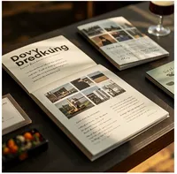 Impresión Personalizada de Alta Calidad en Papel de Arte, Libros de Recetas, Libros de Fotos, Impresión Offset, Logotipo Personalizado, Tamaño Personalizado, Impresión UV