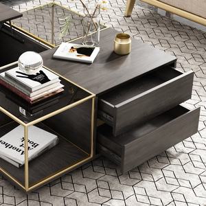 Jieshi-<span class=keywords><strong>mesa</strong></span> de <span class=keywords><strong>centro</strong></span> cuadrada de vidrio negro, <span class=keywords><strong>mesa</strong></span> de <span class=keywords><strong>centro</strong></span> de diseño moderno, sala de estar, <span class=keywords><strong>mesa</strong></span> de <span class=keywords><strong>centro</strong></span> de elevación <span class=keywords><strong>negra</strong></span> - Product Image 4