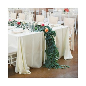 Beau mariage pur <span class=keywords><strong>lin</strong></span> français OEKO tex standard 100 <span class=keywords><strong>Nappe</strong></span> de linge de table naturel <span class=keywords><strong>lavé</strong></span> en pierre pour mariage - Product Image 4
