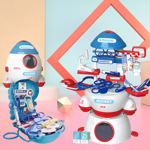 Pretend <b>Play</b> Preschool Operating Table Medical Care Tools 30pcs Portable <b>Doctor</b> Toy <b>Play</b> <b>Set</b> Educational Plastic for Kids - Product Image 1