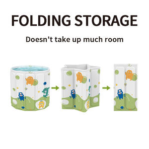 Vente directe d'usine en gros non gonflable portable pliable baignoire adultes seau à glace baignoire froide - Product Image 5