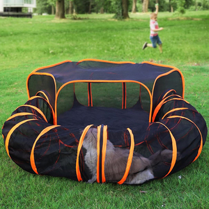 Tenda <span class=keywords><strong>Pop</strong></span>-<span class=keywords><strong>up</strong></span> per Animali Domestici da Esterno, Gabbia Pieghevole Impermeabile, Tunnel per Animali, Casa per Cani e Gatti - Product Image 6