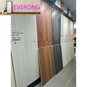 Dalles <span class=keywords><strong>de</strong></span> sol en porcelaine polie rustique mate 600x1200 pour intérieur, avec surface à rayures, effet travertin et pierre <span class=keywords><strong>de</strong></span> grotte, pour murs et pièces - Product Image 3