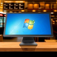 Écran tactile KDS de 21,5 pouces personnalisé en usine pour cuisine, système de point de vente (PDV) de haute qualité pour cantine