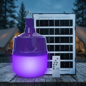 Lámpara Trampa para Insectos LED Recargable con Control Remoto, DC5V-6V 120W, Diámetro 12cm, Carga Solar, PP, 2x1800mAh con Panel Solar de 6W - Product Image 4