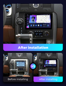 NaviFly NF, Nueva Pantalla Táctil de Navegación para Automóvil con Android 13, Car Play para <span class=keywords><strong>Hummer</strong></span> H2 2007-2009 con Android Auto y Reproductor de Automóvil - Product Image 5