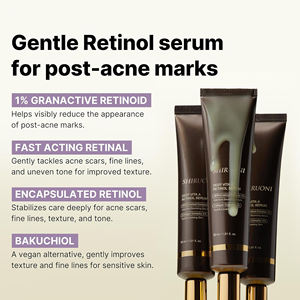 Sérum personnalisé doux et encapsulé au Bakuchiol pour les marques post-acnéiques, anti-âge et raffermissant - Product Image 5