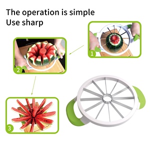 Juego <span class=keywords><strong>Profesional</strong></span> <span class=keywords><strong>de</strong></span> 3 Herramientas para Frutas <span class=keywords><strong>de</strong></span> Acero Inoxidable 430, <span class=keywords><strong>Cortador</strong></span> <span class=keywords><strong>de</strong></span> Manzanas, Rebanador <span class=keywords><strong>de</strong></span> <span class=keywords><strong>Sandía</strong></span>, Resistente al Óxido - Product Image 4
