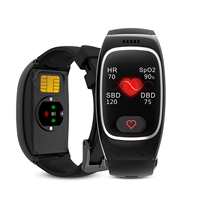 Reloj Inteligente GPS 4G L16 Toptracking con Detección de Caídas para Personas Mayores con Alzheimer, Reloj de Salud con GPS
