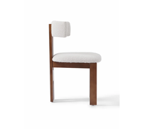 Chaise de Salle à Manger en Bois Massif Rembourrée en Tissu, Design Nordique, Personnalisée, de Luxe, pour Hôtels et Restaurants (Vente en Gros)