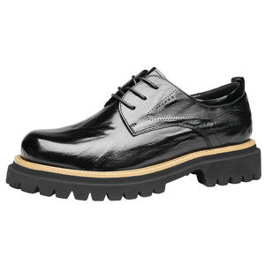 Zapatos de vestir formales clásicos de alta gama para hombre, hechos de cuero, adecuados para bodas y fiestas formales. - Product Image 1