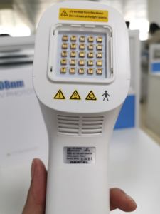 Lampe UVB portative pour usage domestique Kernel KN-5000k, lampe UV 308 nm pour le <span class=keywords><strong>psoriasis</strong></span>, photothérapie laser UV pour le vitiligo - Product Image 3