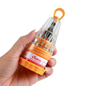 Hs-6036b Professional Hardware Repair Screwdriver Set 31 In 1 Magnetic Metric Combination Tool For Mobile Phone Computer Fixing - Product Image 1