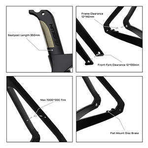 <span class=keywords><strong>2025</strong></span> Hot Bán Carbon Trọng Lượng Nhẹ Racing Fibre Đường Đầy Đủ Sợi Carbon Trung Quốc Carbon Đường Xe Đạp Khung Đĩa Phanh - Product Image 2