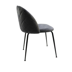 Wholesale Modern Armless Soft Velvet <b>Upholstered</b> High Back Restaurant Dining <b>Chairs</b> - Product Image 4