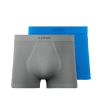 Sous-vêtements masculins athlétiques à taille basse, type string, pour la masturbation anale, avec motif éléphant, pour le sport, utilisables avec un dildo.