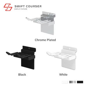 For Metal Slat Wall Mount <b>Baseball</b> Softball <b>Bat</b> Display Rack with Easy Assembly for Sports Equipment Stores - Product Image 6