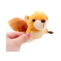 Pendentif en peluche écureuil à grosse queue, adorable et populaire sur internet, breloque de sac de dessin animé, jouet en peluche imprimé en typographie, pour mariage et anniversaire