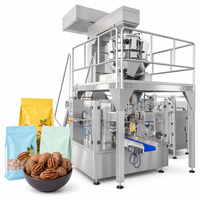 Machine polyvalente multi-stations pour sachets Doypack avec système de rejet dynamique du poids intégré, idéale pour les perles de tapioca