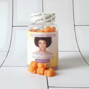 100% gomme de haute qualité à saveur d'orange naturelle, vitamine c, canneberges, antioxydant, gomme pour adulte, vitamine c