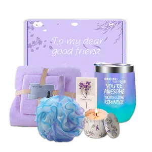 Sweet Home Soins du corps Saint Valentin Fête des Mères avec Bulle Sel Bain Spa Douche Souvenir Cadeau Article Get Well Soon Cadeaux pour les femmes