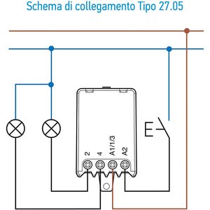 Relais à impulsion Finder 230V AC 1NO, relais électromagnétique miniature à usage général - Product Image 5