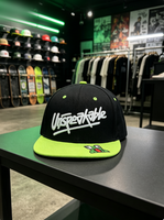 Nueva gorra snapback de 6 paneles con visera plana, impermeable, con bordado, estilo hip hop, de dos tonos.