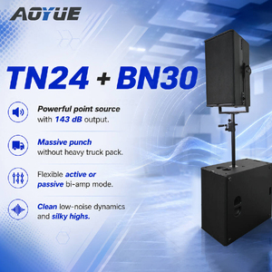 Altavoz Profesional para DJ de Alto Rendimiento, Fuente de Sonido Puntual, Altavoz Dual de 12 Pulgadas y Subwoofers Duales de 15 Pulgadas con Soporte de Montaje en Poste - Product Image 1